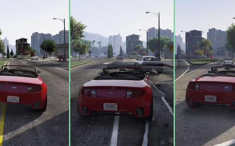 GTA V – PC v PS4 v PS3 comparison video